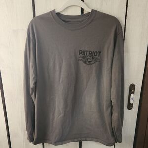 Patriot Apparel Company Gray Long Sleeve Shirt